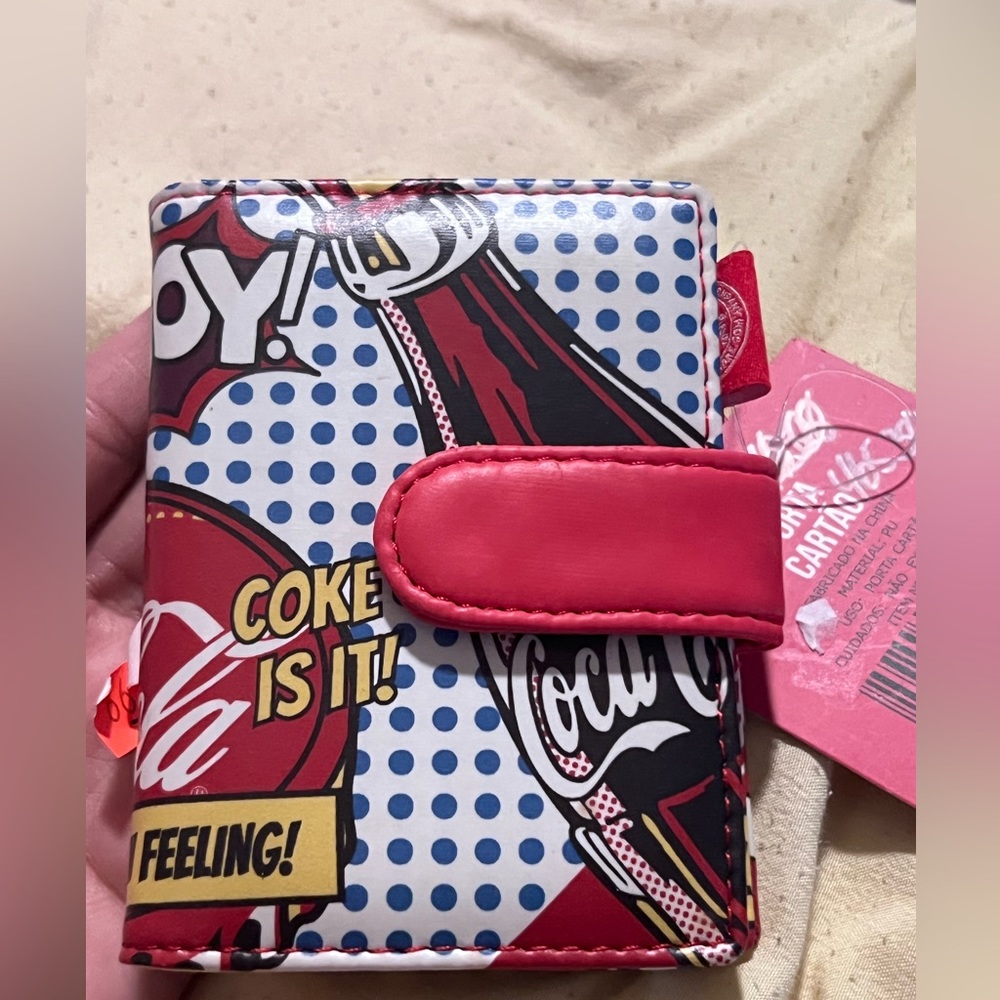 Coca-Cola card holder.